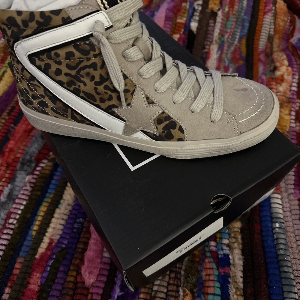 High top sneakers